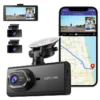 AZDOME M560-3CH 3 Channel Dash Cam Built in 128GB eMMC Storage with WiFi GPS